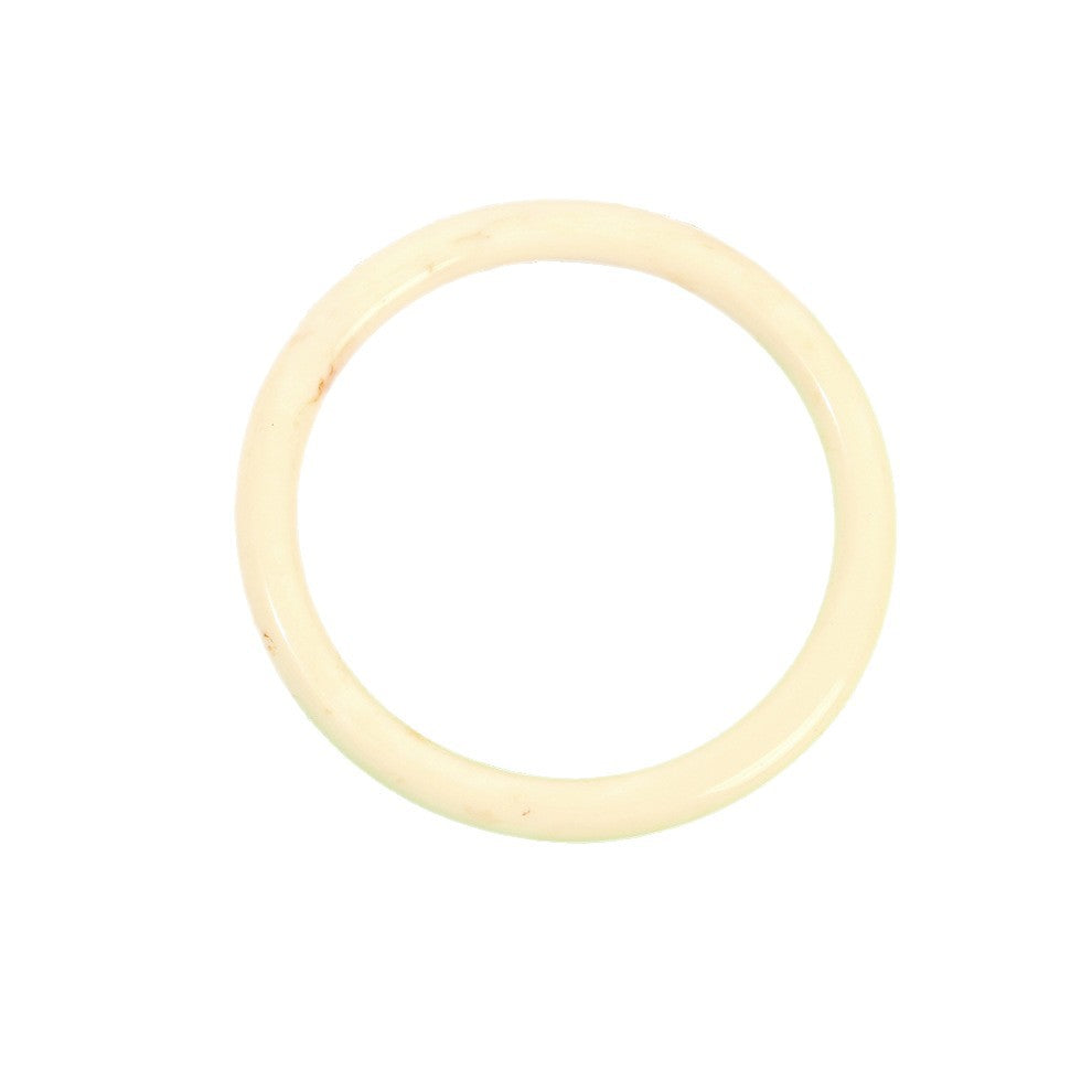 Vintage Style Solid Color Resin Plain Bracelet For Women In Purple Bangle