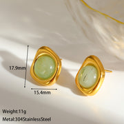 Green Aventurine Earrings