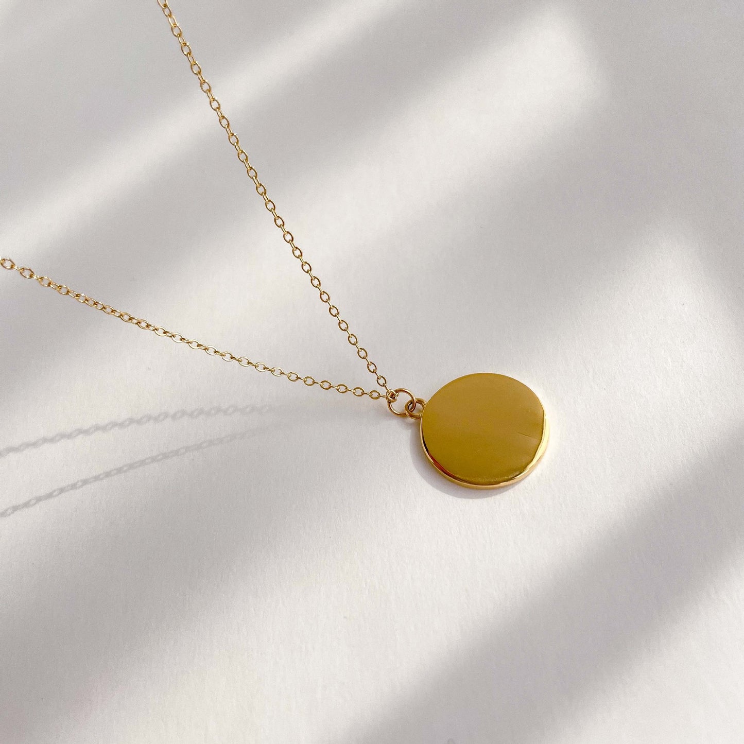Clouds Necklace For Women Featuring Electroplated 304 Stainless Steel With 18K Real Gold Plated Cable Chain