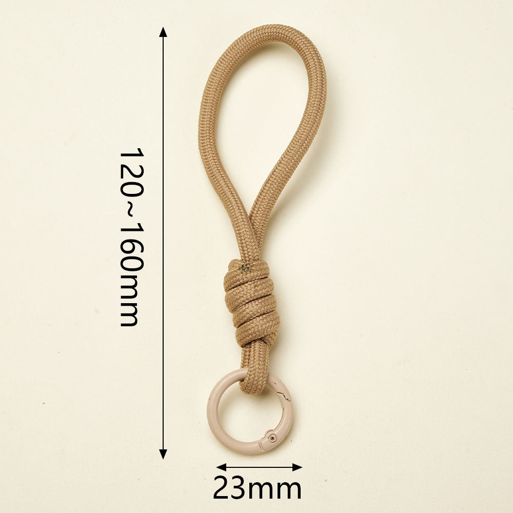 Handmade Multicolor Nylon Key Chain In Simple Style, 1 Piece Pack
