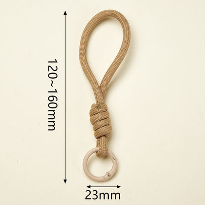 Handmade Multicolor Nylon Key Chain In Simple Style, 1 Piece Pack