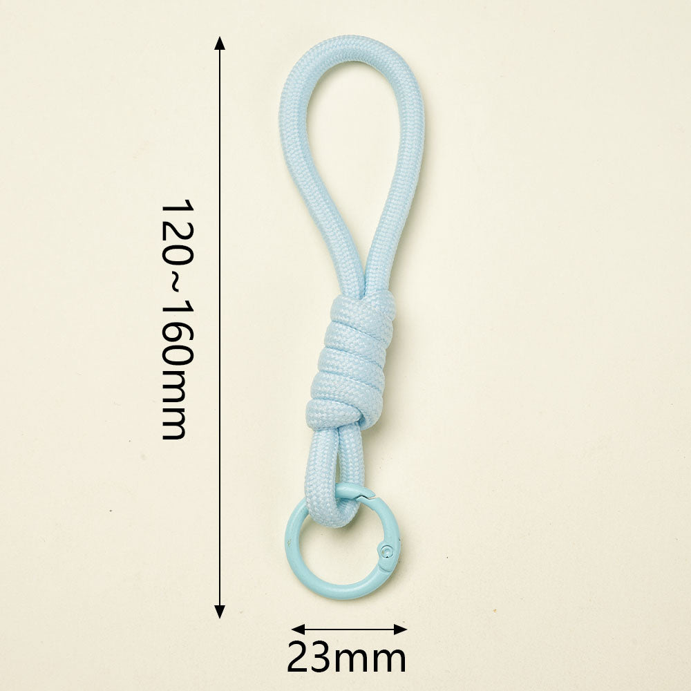 Handmade Multicolor Nylon Key Chain In Simple Style, 1 Piece Pack