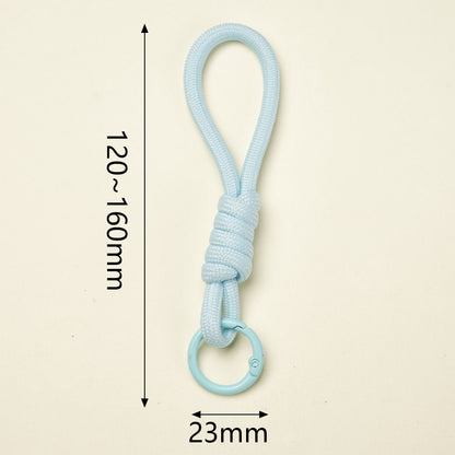 Handmade Multicolor Nylon Key Chain In Simple Style, 1 Piece Pack