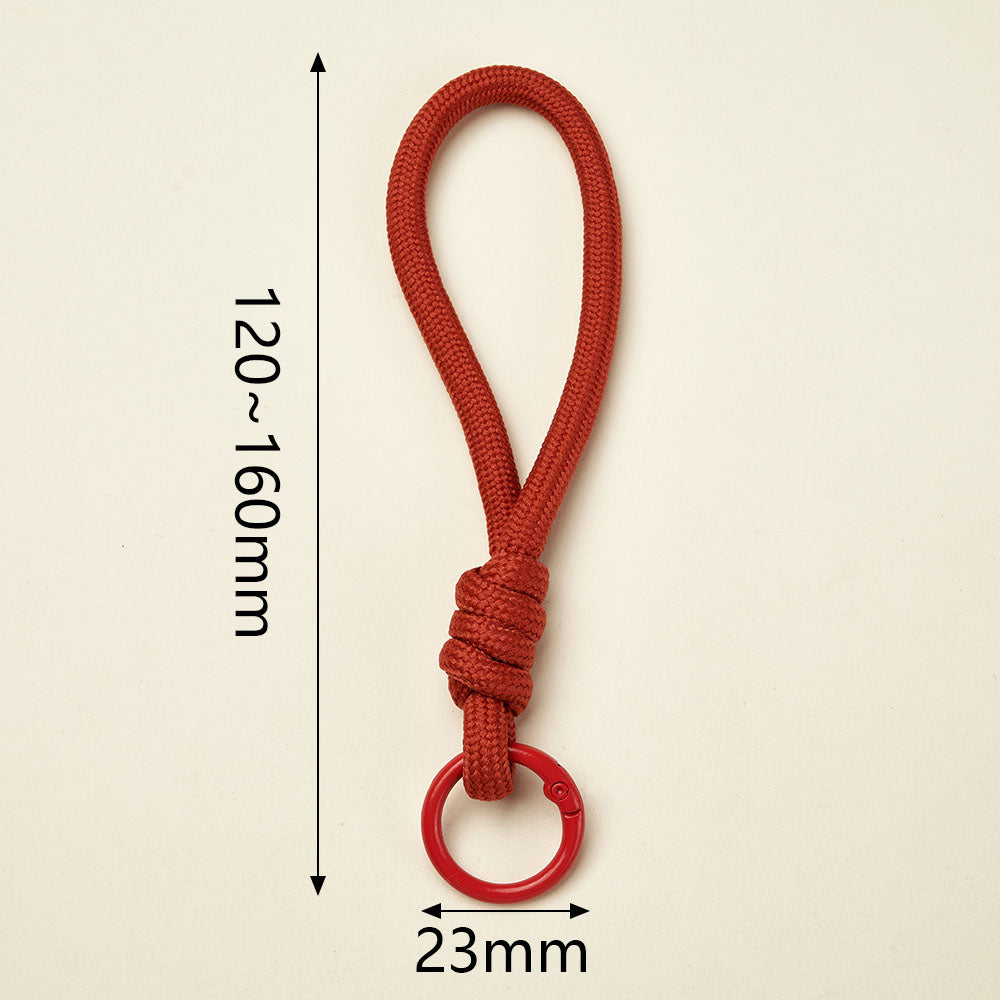 Handmade Multicolor Nylon Key Chain In Simple Style, 1 Piece Pack