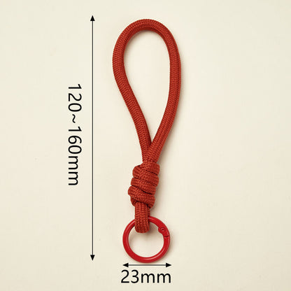 Handmade Multicolor Nylon Key Chain In Simple Style, 1 Piece Pack