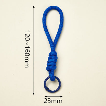 Handmade Multicolor Nylon Key Chain In Simple Style, 1 Piece Pack