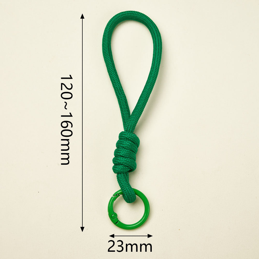 Handmade Multicolor Nylon Key Chain In Simple Style, 1 Piece Pack
