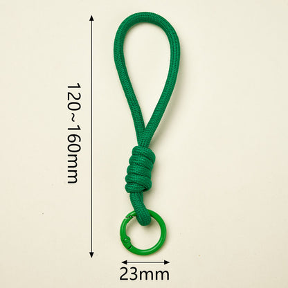 Handmade Multicolor Nylon Key Chain In Simple Style, 1 Piece Pack