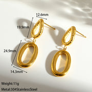 Oval Earrings