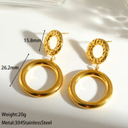 Round Earrings