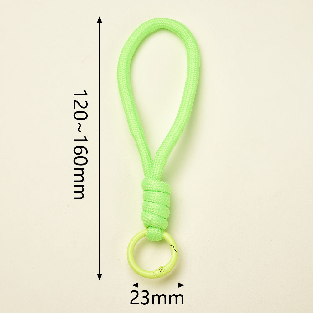 Handmade Multicolor Nylon Key Chain In Simple Style, 1 Piece Pack