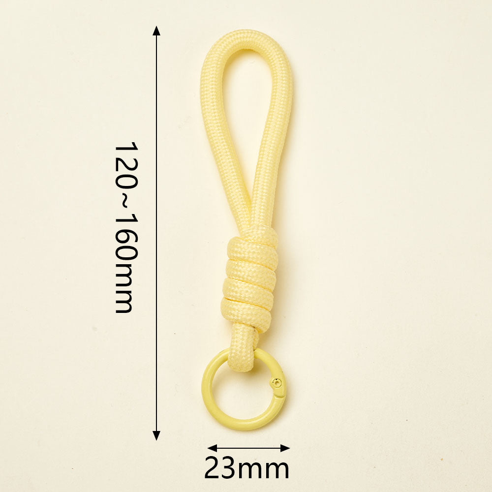 Handmade Multicolor Nylon Key Chain In Simple Style, 1 Piece Pack