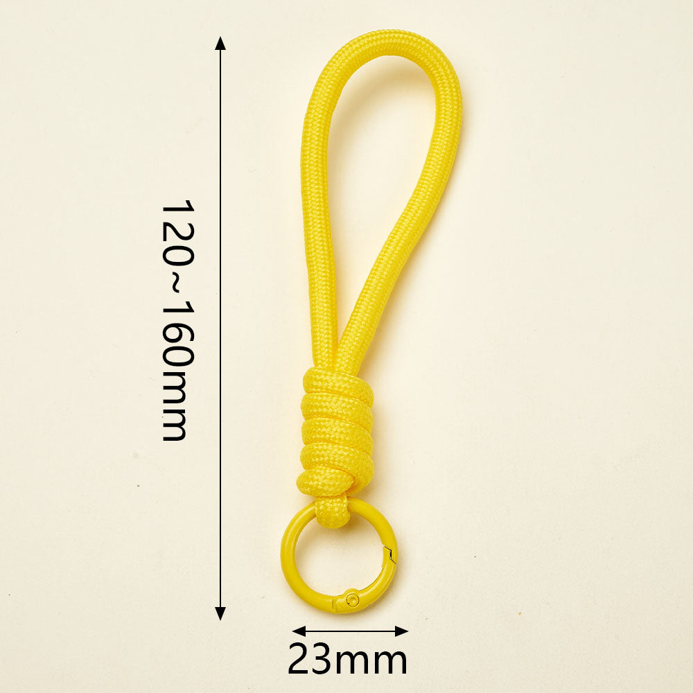Handmade Multicolor Nylon Key Chain In Simple Style, 1 Piece Pack