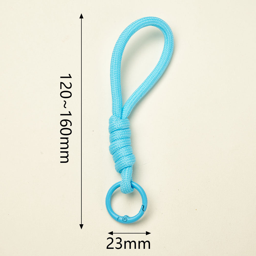 Handmade Multicolor Nylon Key Chain In Simple Style, 1 Piece Pack