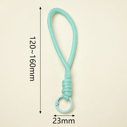 Handmade Multicolor Nylon Key Chain In Simple Style, 1 Piece Pack