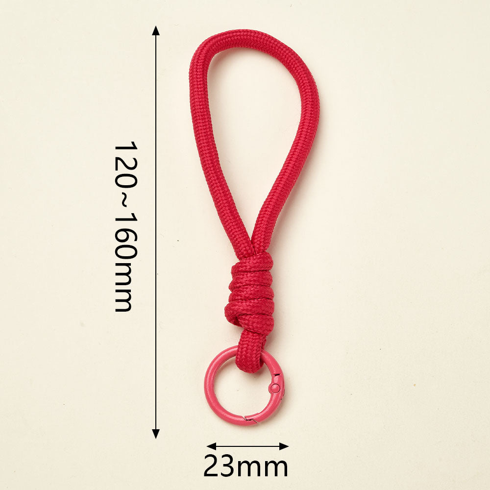 Handmade Multicolor Nylon Key Chain In Simple Style, 1 Piece Pack