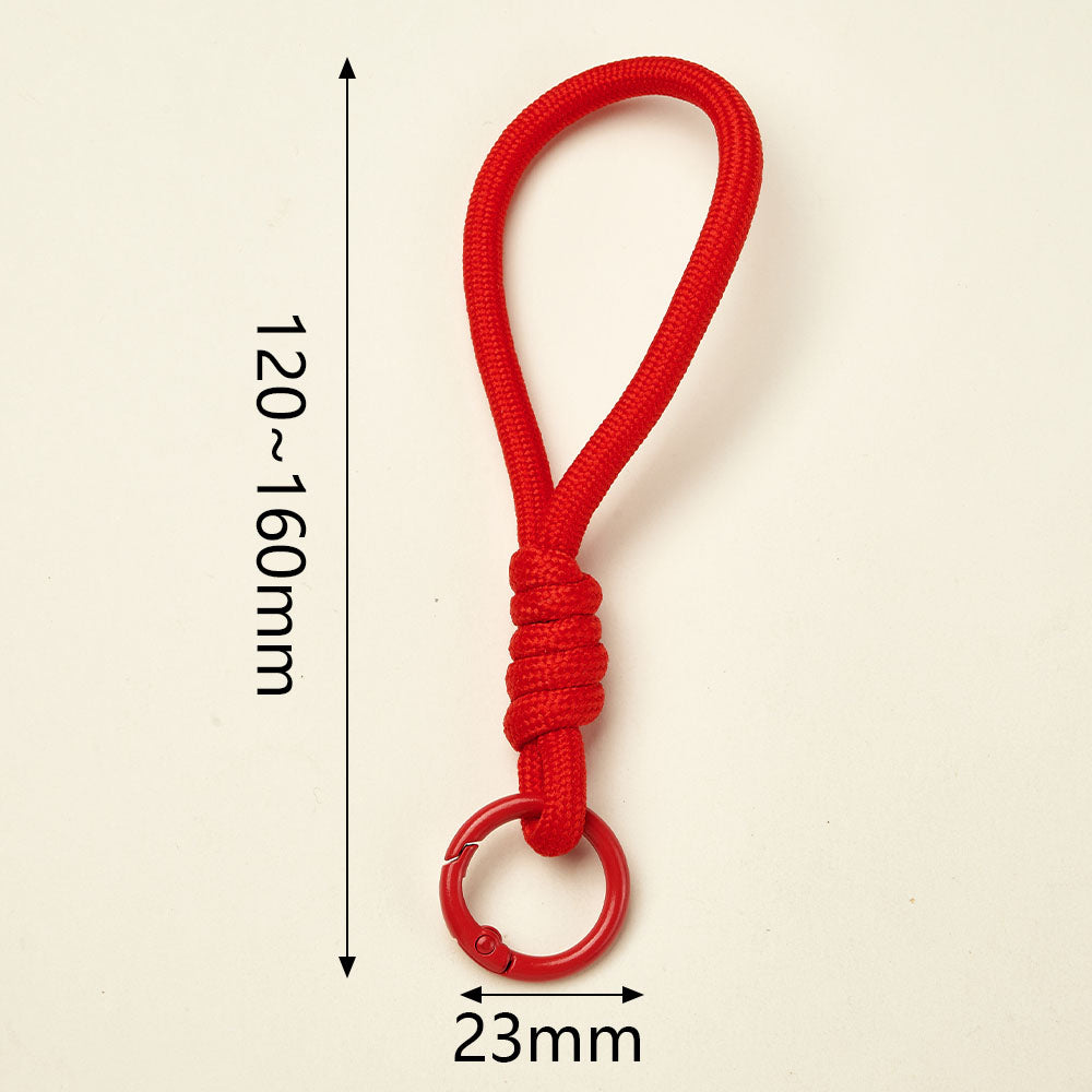 Handmade Multicolor Nylon Key Chain In Simple Style, 1 Piece Pack