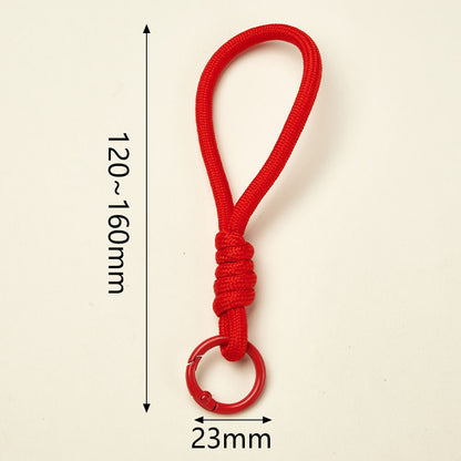 Handmade Multicolor Nylon Key Chain In Simple Style, 1 Piece Pack