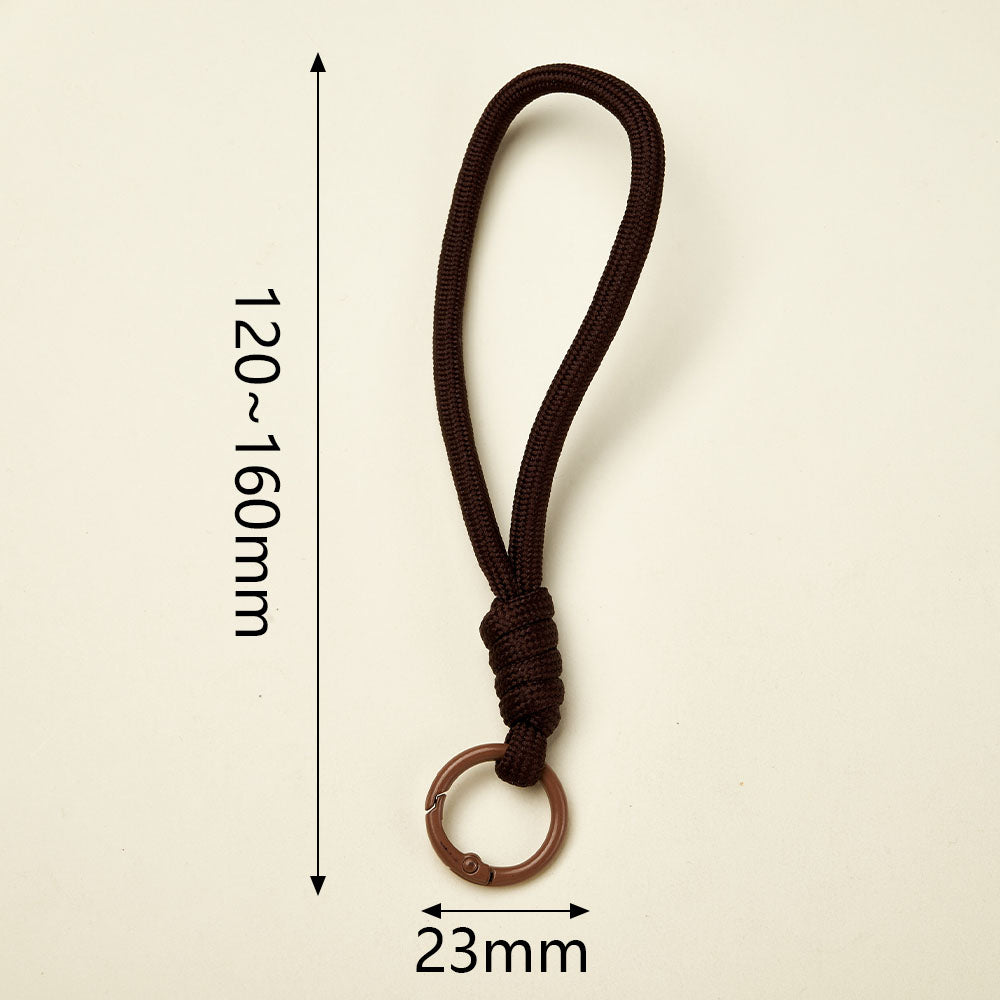 Handmade Multicolor Nylon Key Chain In Simple Style, 1 Piece Pack