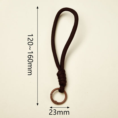 Handmade Multicolor Nylon Key Chain In Simple Style, 1 Piece Pack
