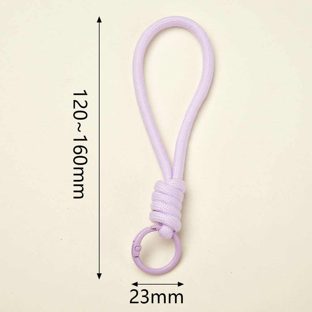 Handmade Multicolor Nylon Key Chain In Simple Style, 1 Piece Pack