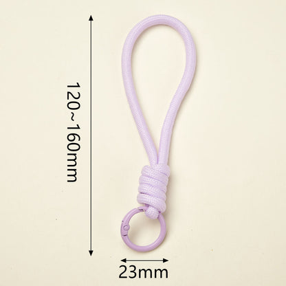 Handmade Multicolor Nylon Key Chain In Simple Style, 1 Piece Pack