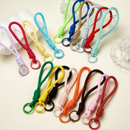 Handmade Multicolor Nylon Key Chain In Simple Style, 1 Piece Pack