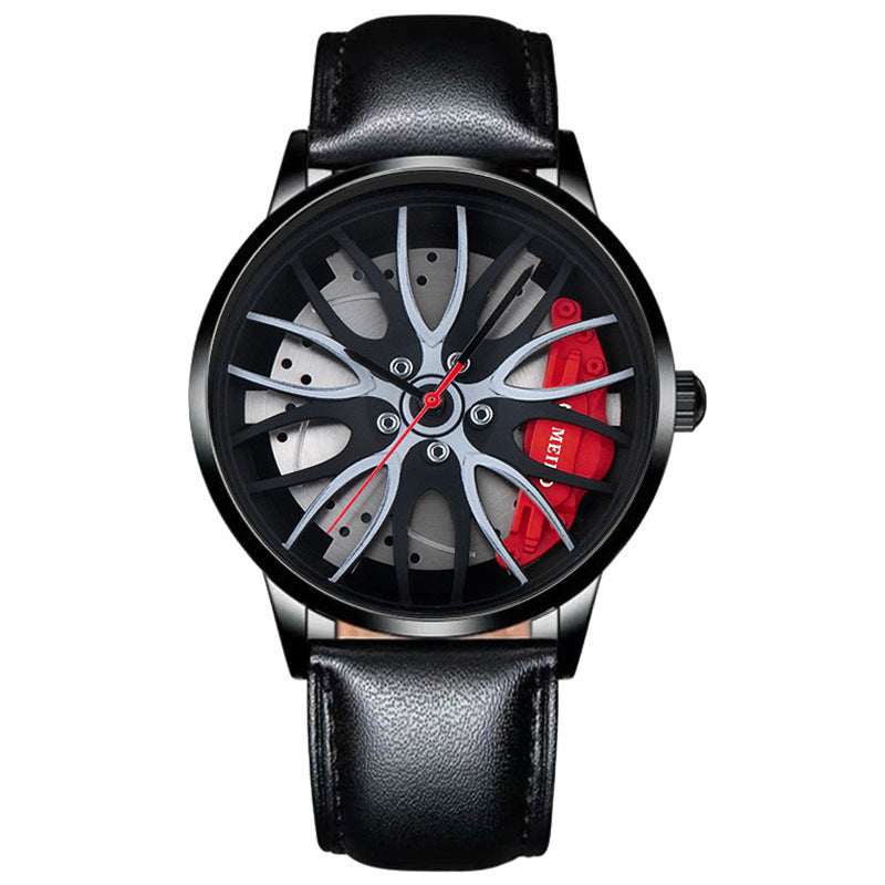 Men's Quartz Watch With Stainless Steel Strap And Single Folding Buckle, Featuring Ordinary Glass Mirror And Pointer Display