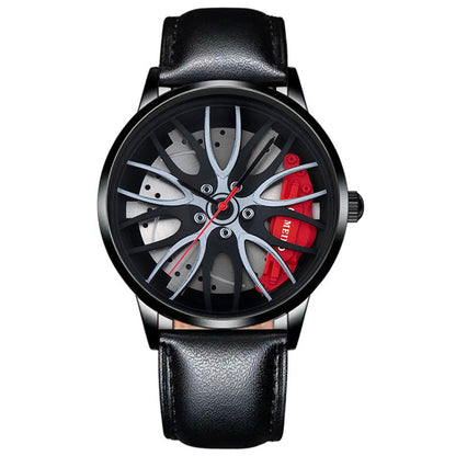Men's Quartz Watch With Stainless Steel Strap And Single Folding Buckle, Featuring Ordinary Glass Mirror And Pointer Display