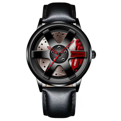 Men's Quartz Watch With Stainless Steel Strap And Single Folding Buckle, Featuring Ordinary Glass Mirror And Pointer Display