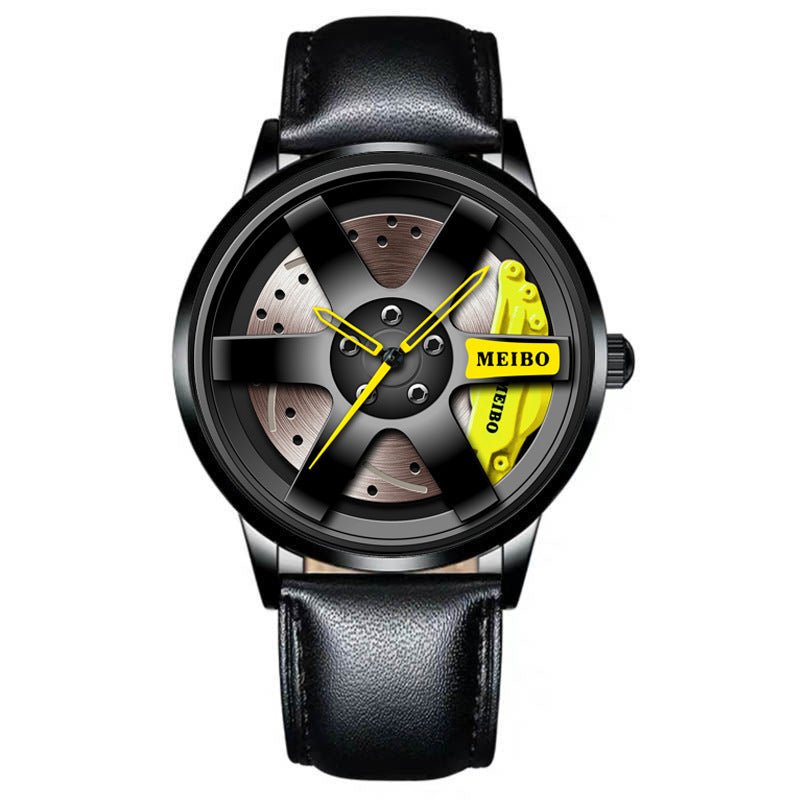Men's Quartz Watch With Stainless Steel Strap And Single Folding Buckle, Featuring Ordinary Glass Mirror And Pointer Display