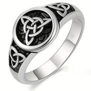 TJ-2414 "Celtic" Ring Without Diamonds