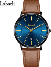 Black Shell Blue Surface Light Coffee Strap