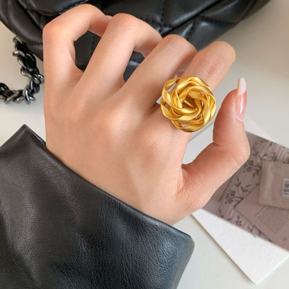 For Witches Knot Jewelry Brushed Copper Ring Featuring Unique Craftsmanship
