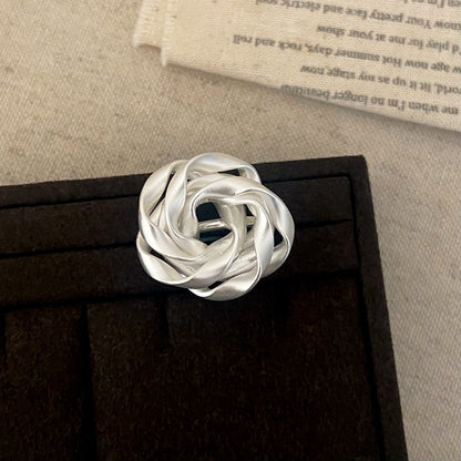 For Witches Knot Jewelry Brushed Copper Ring Featuring Unique Craftsmanship