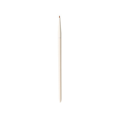 White Makeup Brush With Plastic Handgrip, 1 Piece Featuring Soft Artificial Fiber Bristles For Precise Application