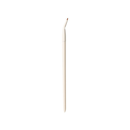 White Makeup Brush With Plastic Handgrip, 1 Piece Featuring Soft Artificial Fiber Bristles For Precise Application