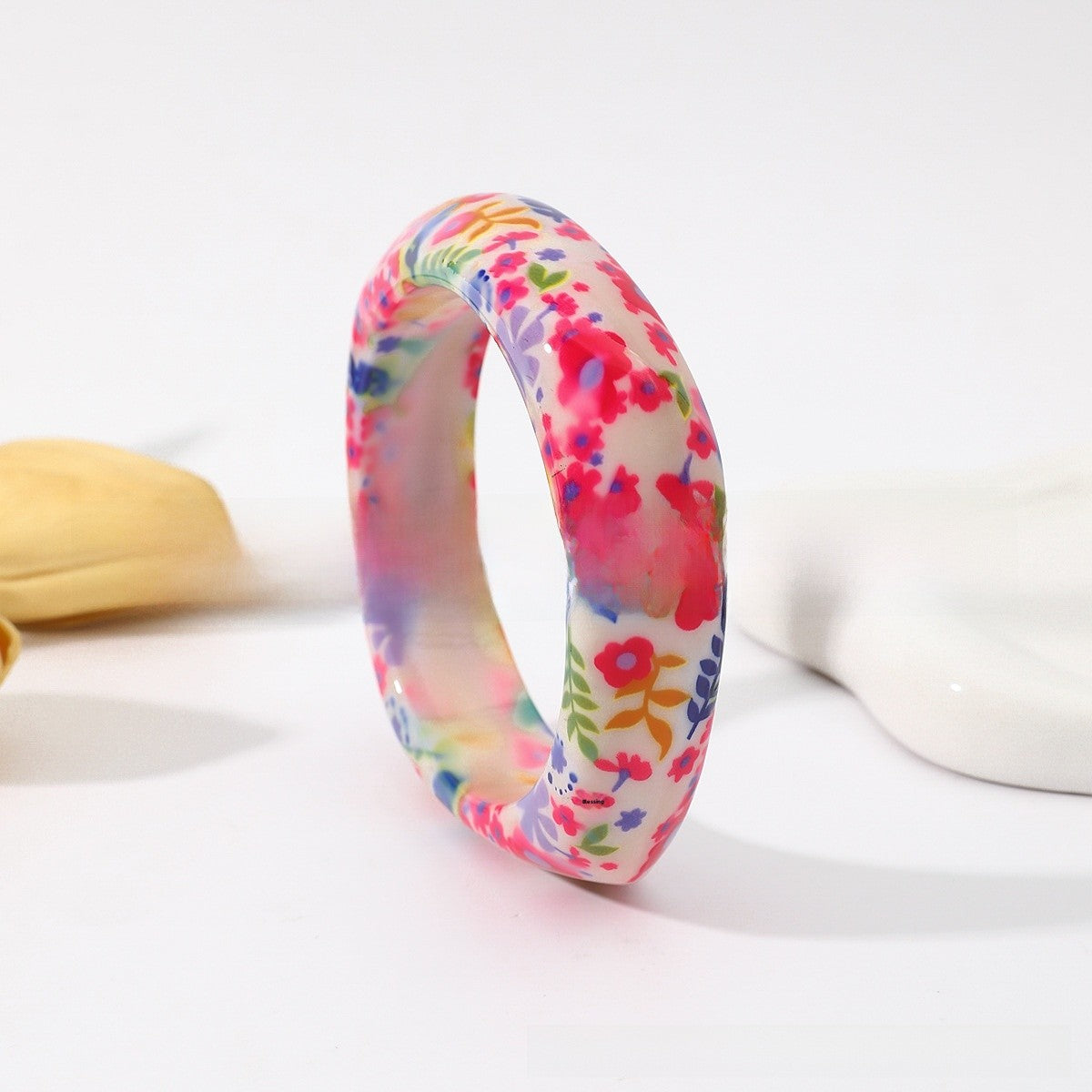 Bohemian Resin Dragon Bangle For Stylish Multicolor Wear