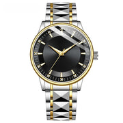 White with Gold Shell and Black Surface