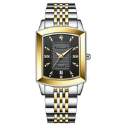 Men's Black and Gold