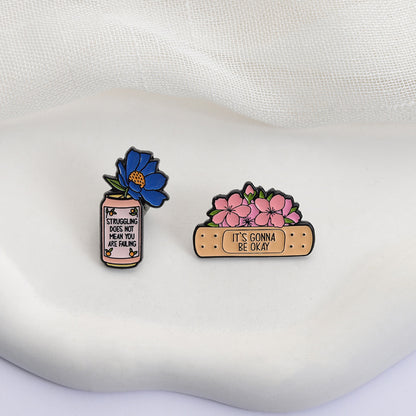 Animal Hat Pin In Alloy Featuring Stamping Craftwork, Available In Colour