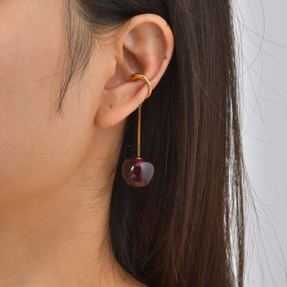 Round Stud Earrings For Women In 304 Stainless Steel Featuring Waterproof Non Tarnish 18K Real Gold PVD Coated Plating