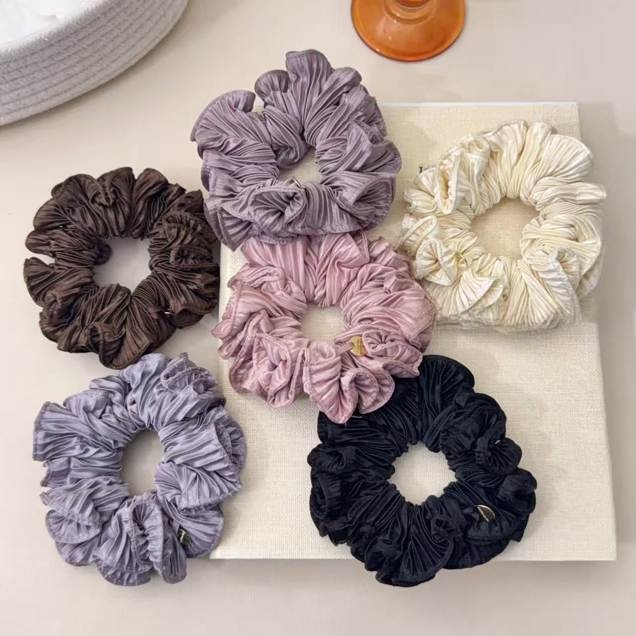 Pink Hair Tie For Comfortable And Stylish Hair Styling