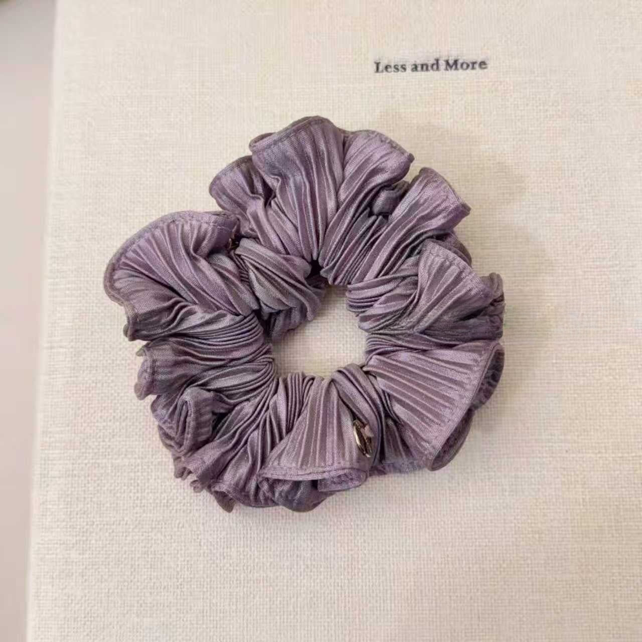 Pink Hair Tie For Comfortable And Stylish Hair Styling
