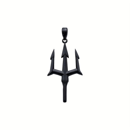 For Necklace In Black Alloy, Stylish And Durable Accessory