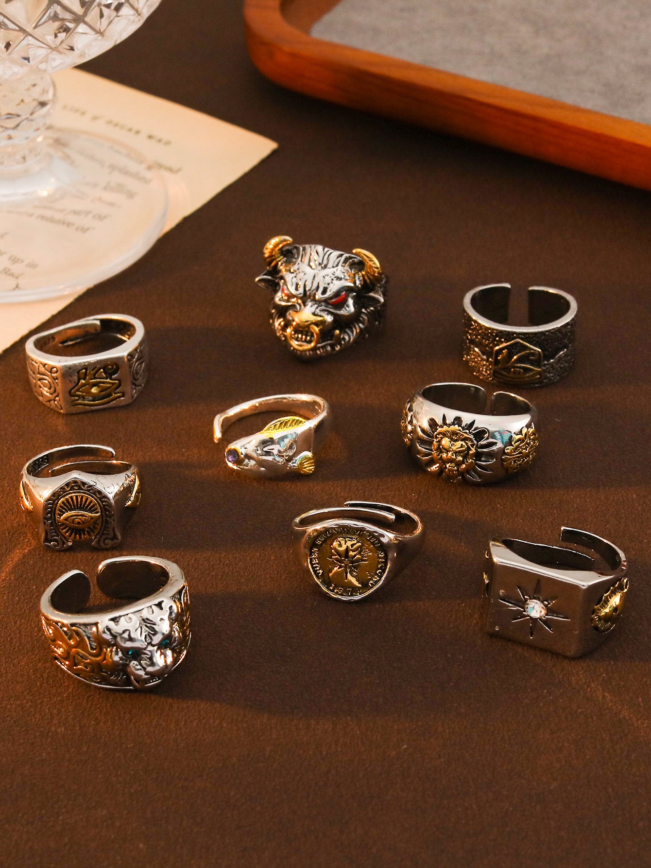 Punk Style Alloy Ring For Unique Fashion Statement
