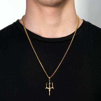 For Necklace In Black Alloy, Stylish And Durable Accessory