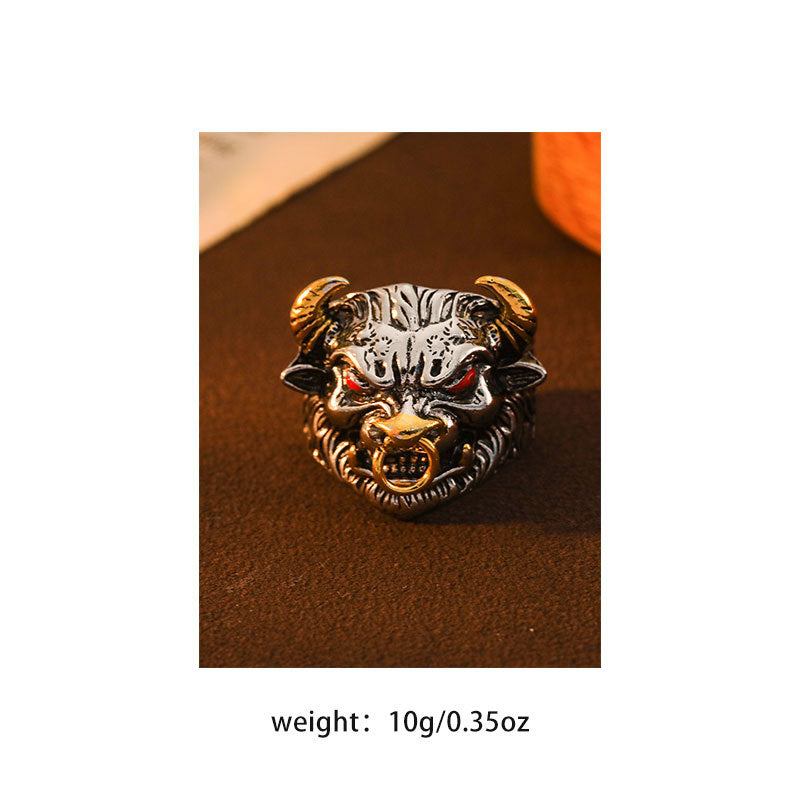Punk Style Alloy Ring For Unique Fashion Statement