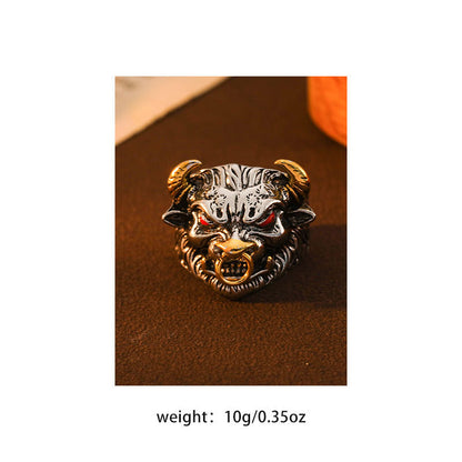 Punk Style Alloy Ring For Unique Fashion Statement