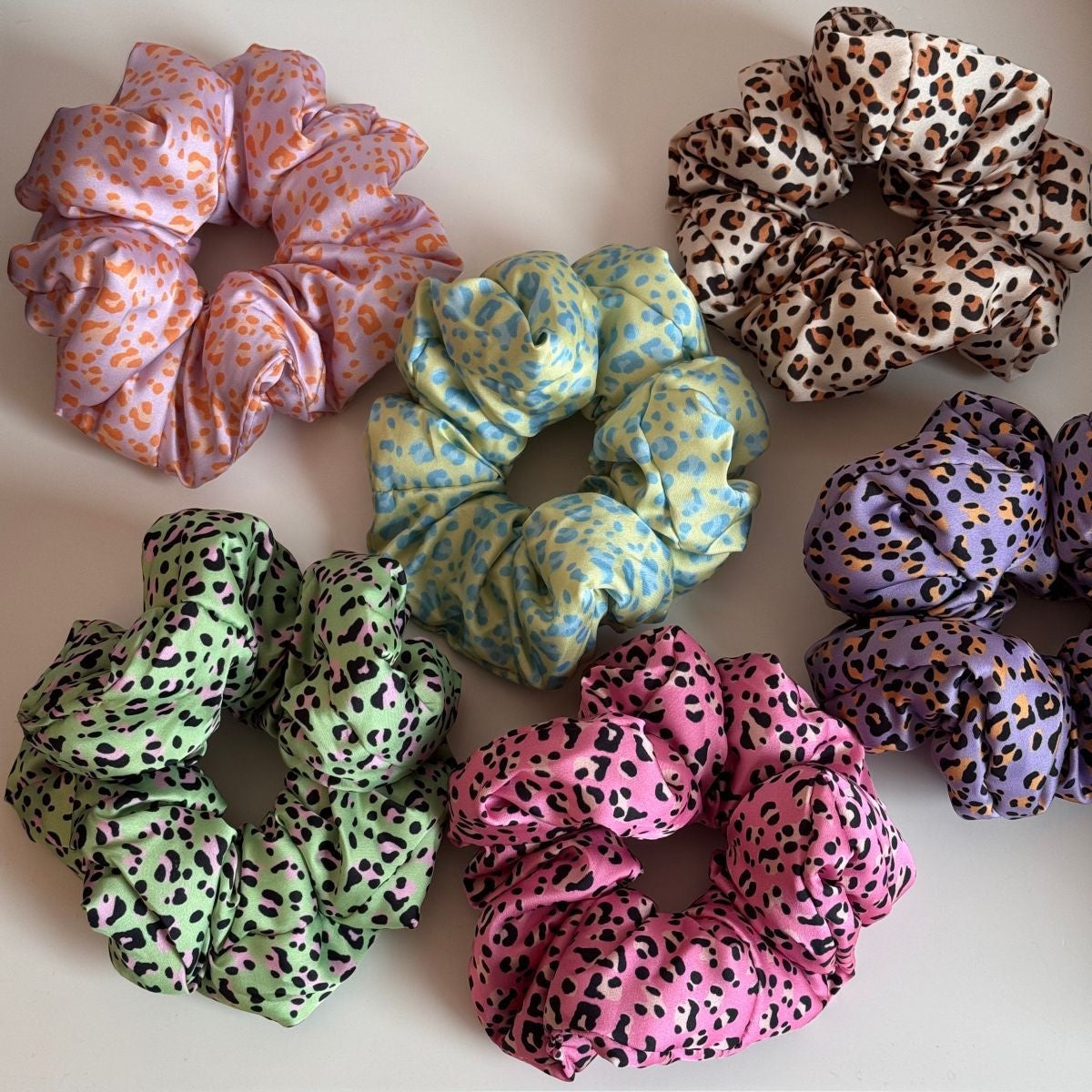 New Style Cloth Hair Tie Featuring Leopard Print Design